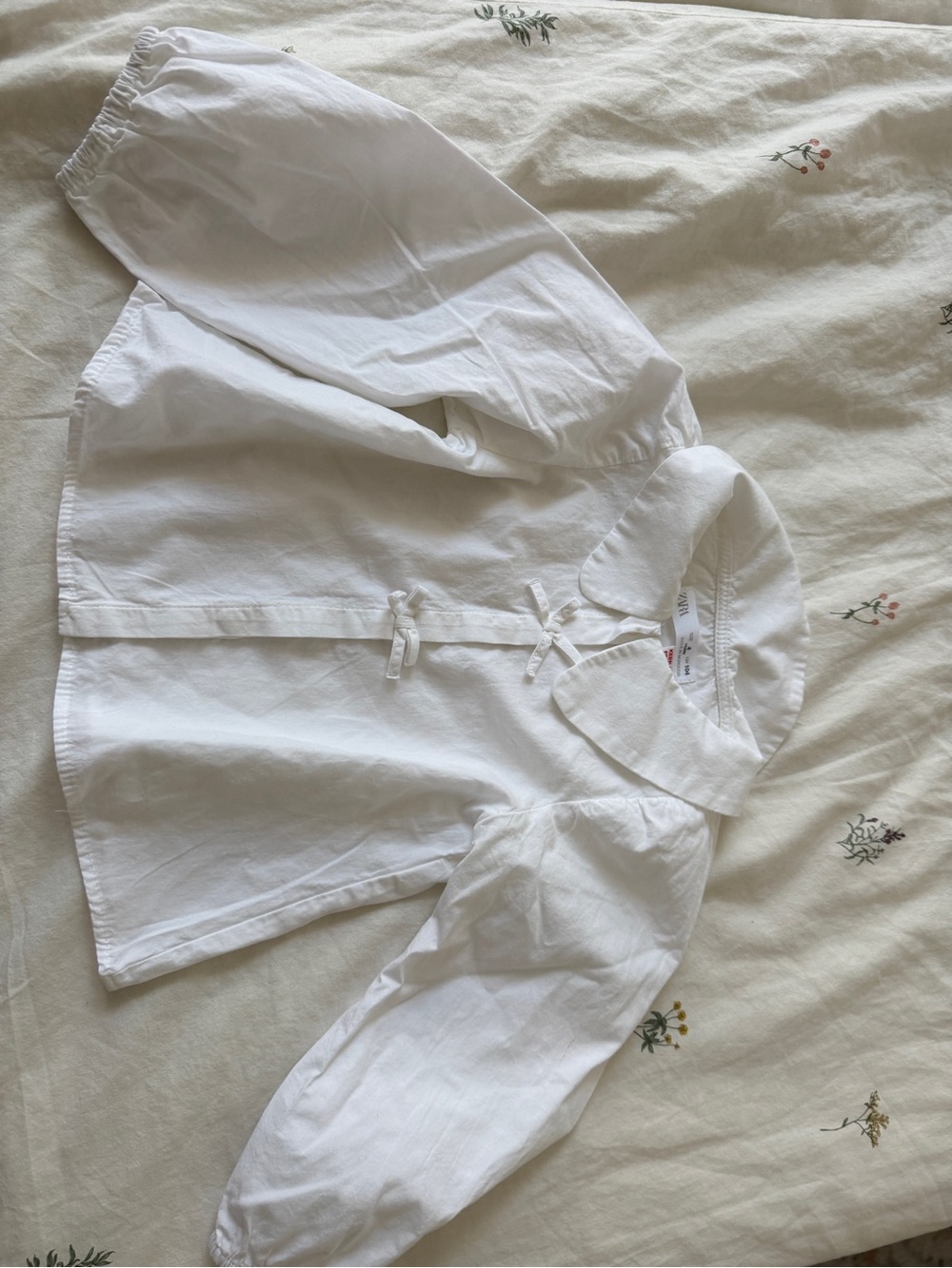 Zara White button down shirt - White